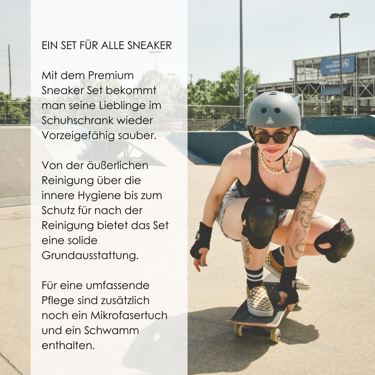 Sneaker Reinigungsset mit Imprägnierspray