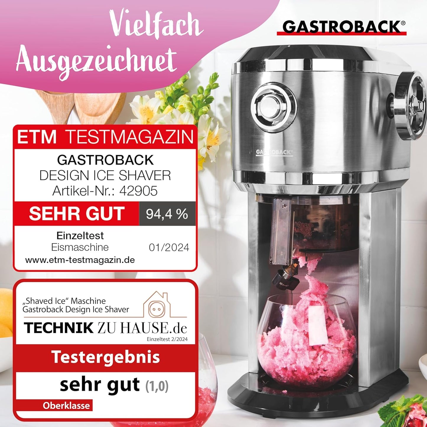 Eiszerkleinerer Slush Maschine