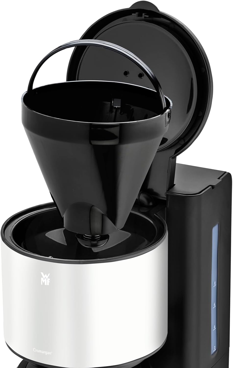 Stelio Aroma Filterkaffeemaschine mit Glaskanne, Stelio - Glaskanne - Mattweiss