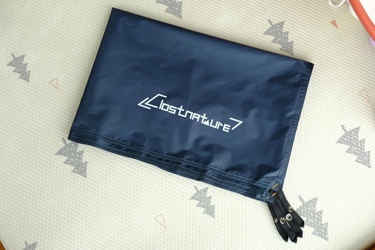 Wasserdichte Zeltunterlage, Schwarz 457 × 366 CM