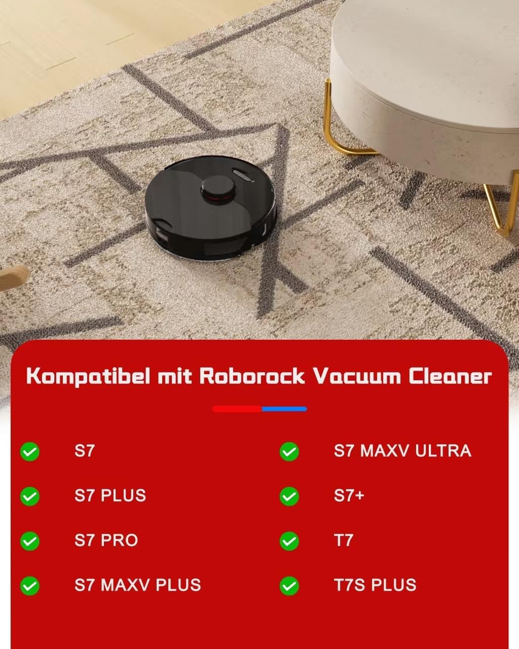 Ersatzteile- und Zubehörset für Roborock S7