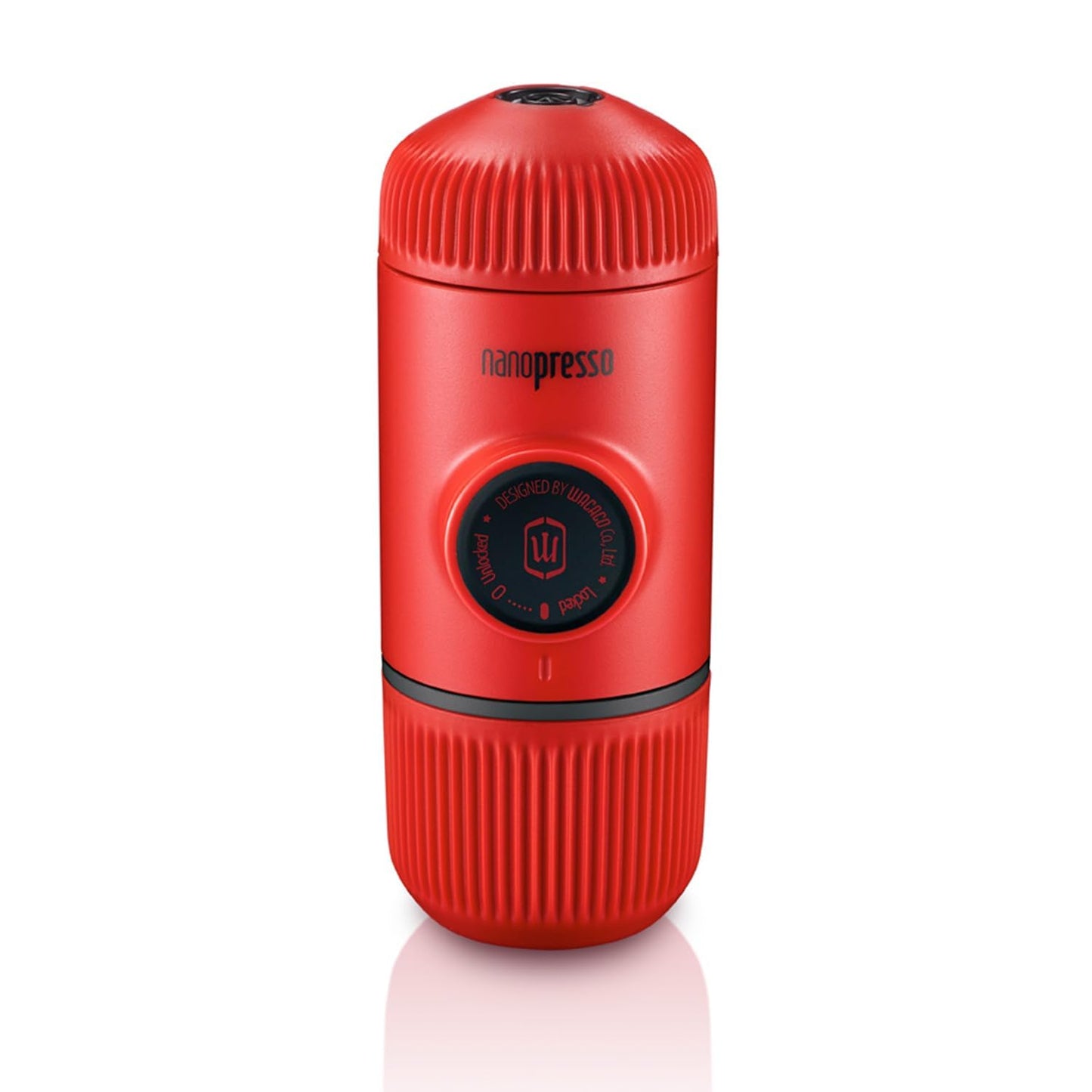 Tragbare Espressomaschine Nanopresso, Rot