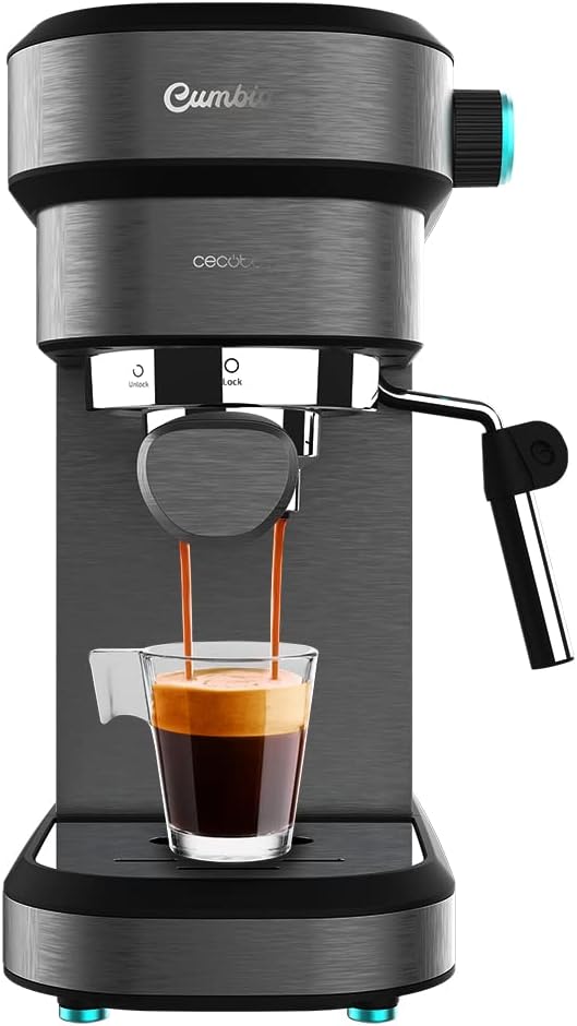 Espressomaschine Cafelizzia 890, 20 Bar Druck, Dark Ohne Manometer