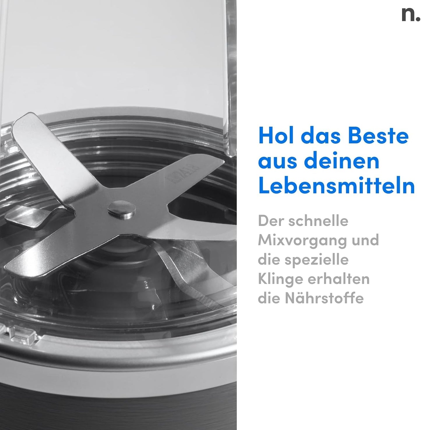 Smoothiemixer NB603DG, Basispaket, Dunkelgrau