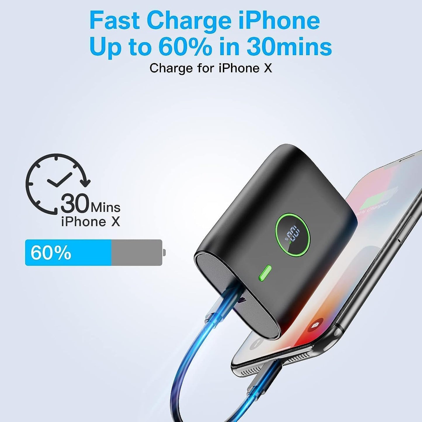 Powerbank, Grün