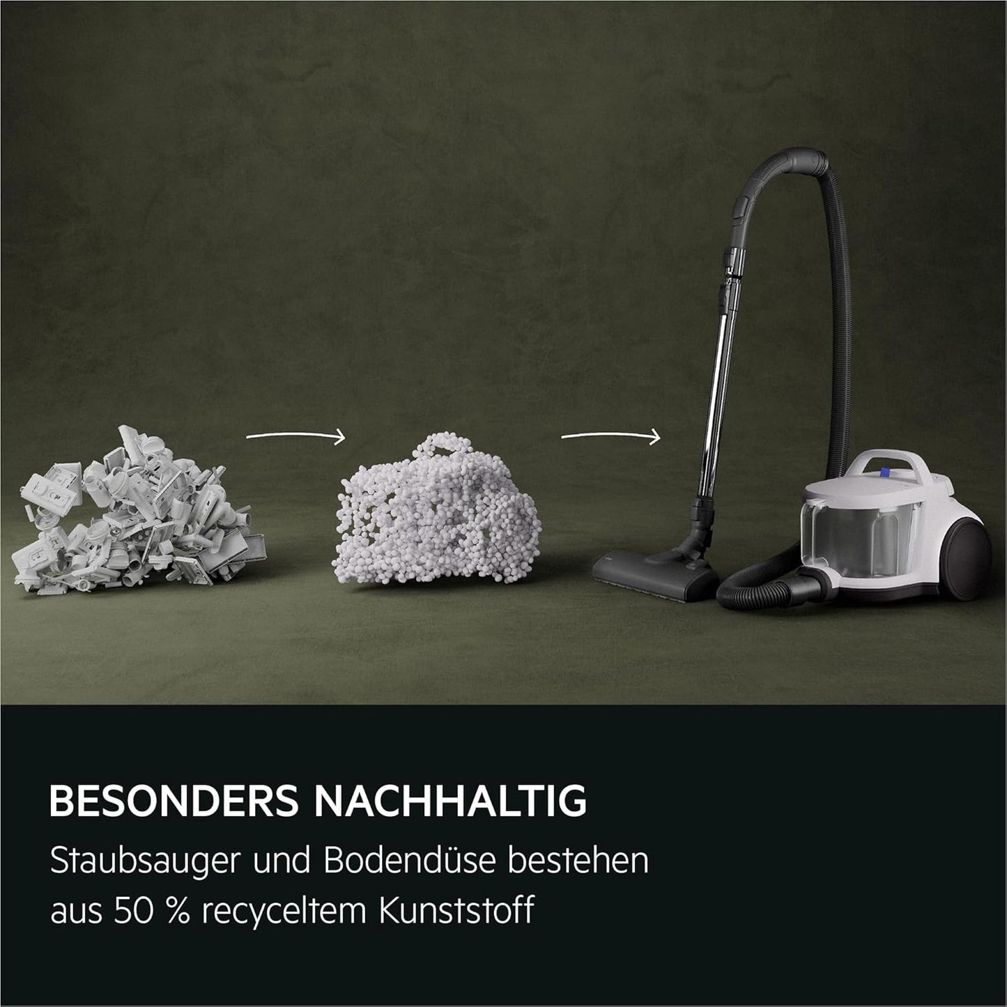 Beutelloser Bodenstaubsauger Serie 5000, Serie 5000 blau
