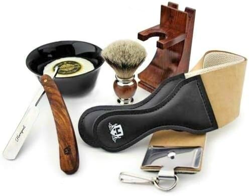 6-teiliges Rasiermesser-Set