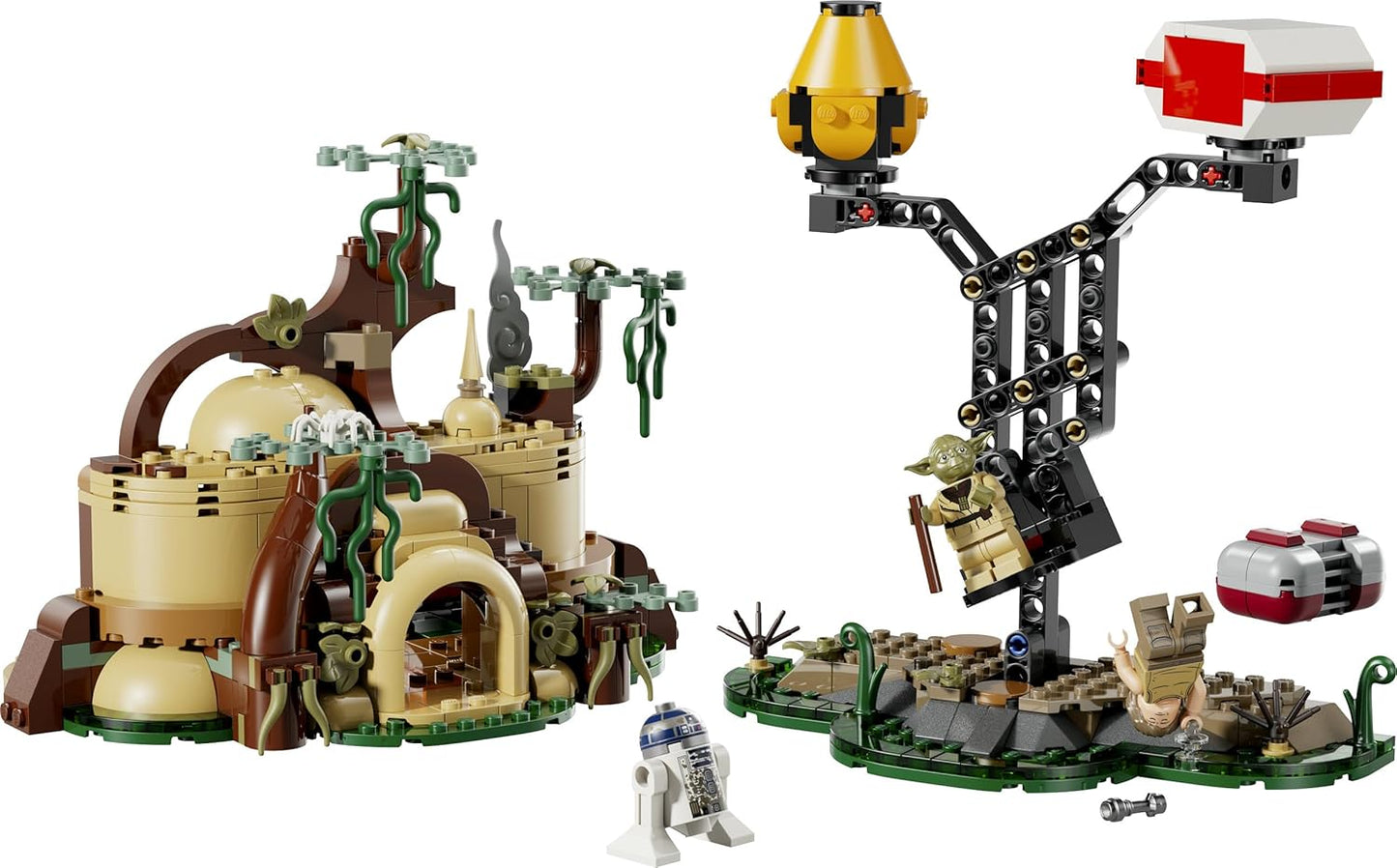 Smart Play: Jedi-Training an Yodas Hütte, Smart Play: Yoda's Hut And Jedi Training 75422