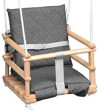 Babyschaukel 3in1, Grau