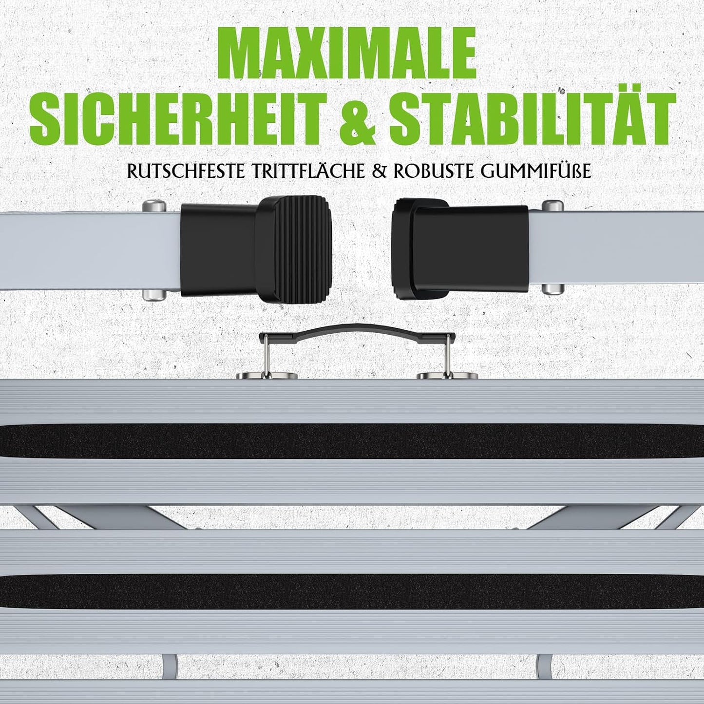 Höhenverstellbarer Klapptritt für Wohnwagen