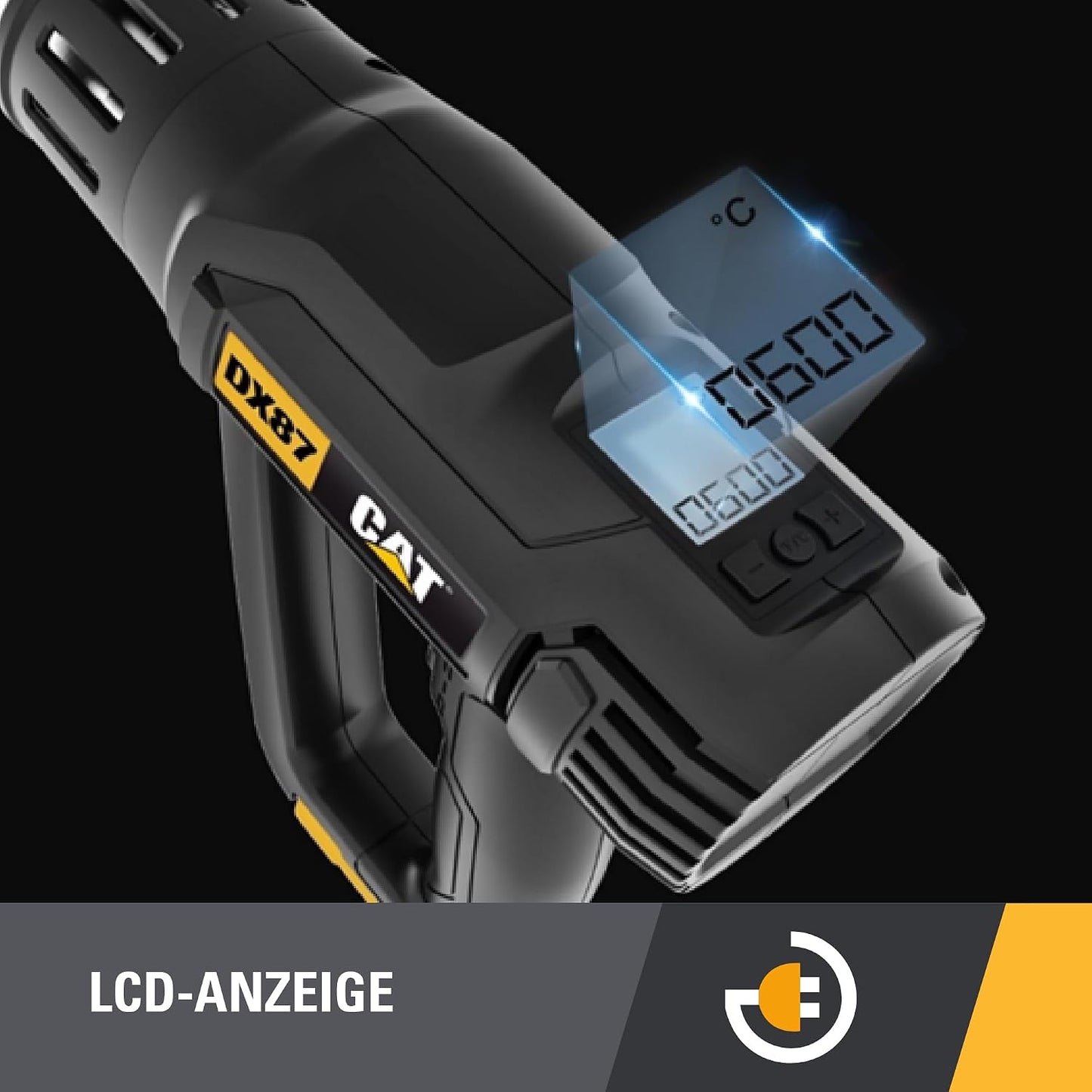 DX87 Heissluftpistole & Zubehör-Set