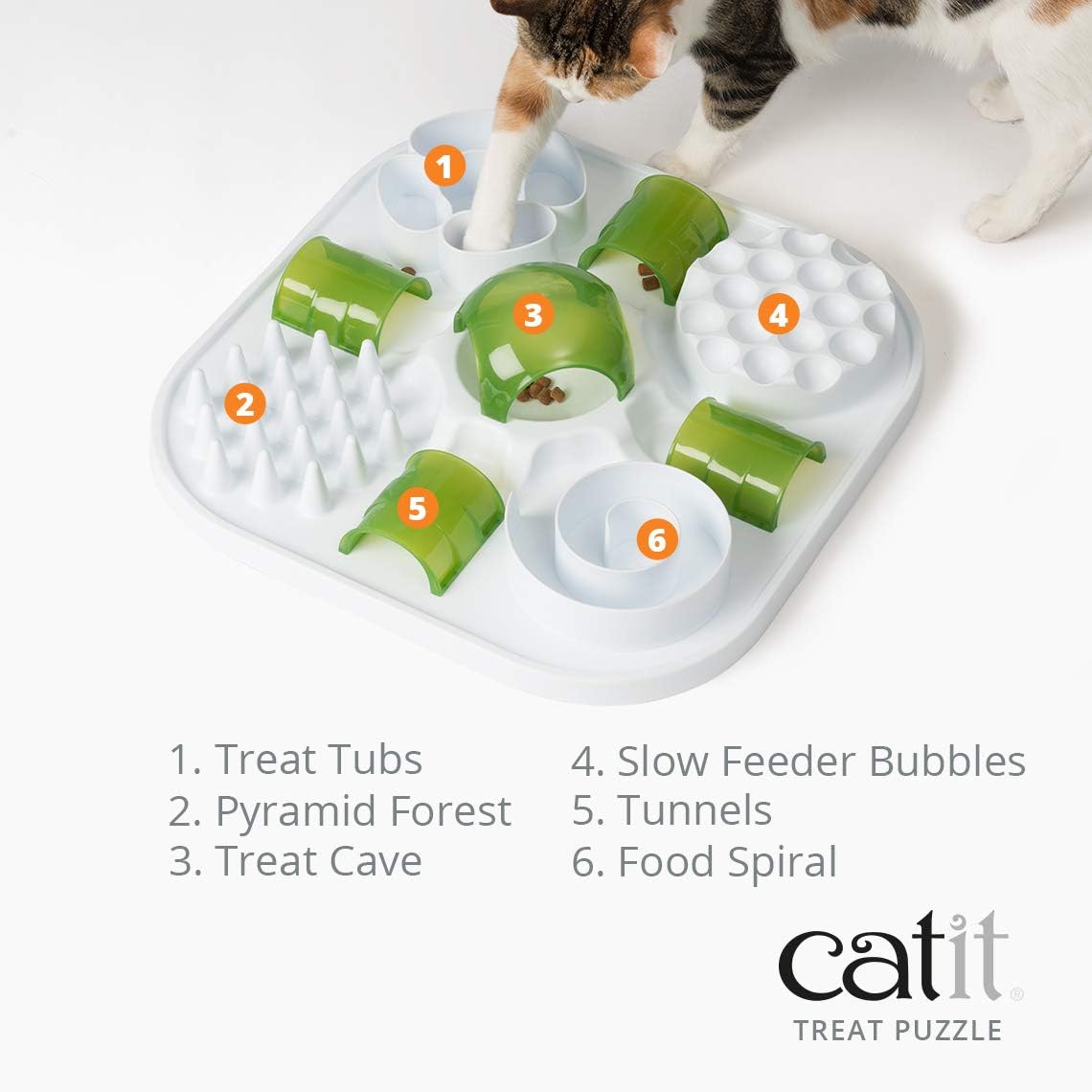 Play Treat Puzzle - Katzenspielzeug