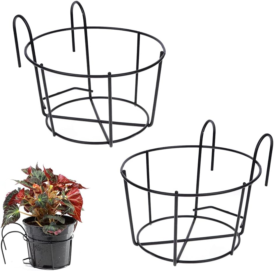 Blumentopfhalter, Schwarz