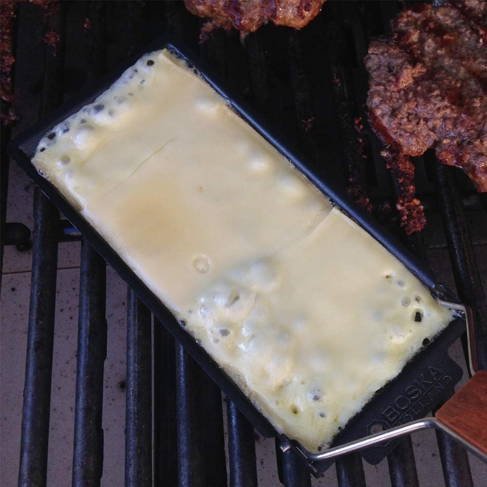 Tragbares Raclette-Schmelzgerät, Rot