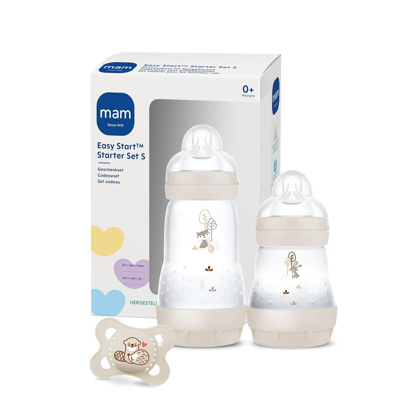 Easy Start Starter Set S, 0+ M, beige, Beige/Hase/Otter/Fuchs