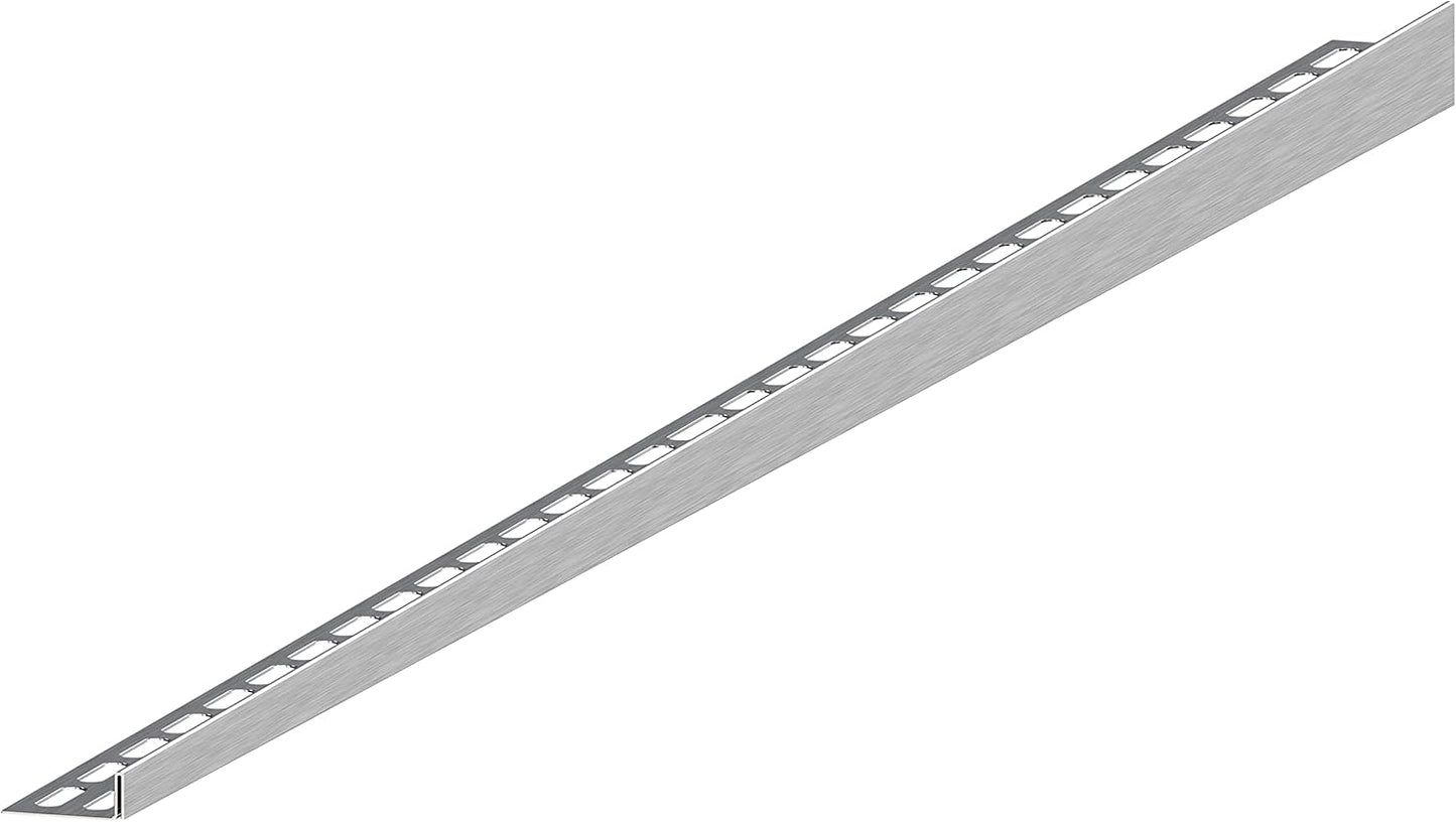 Gefälleprofil Clive für Dusche, 120cm x 8/10 mm (Fliese/Kante) Links Boden