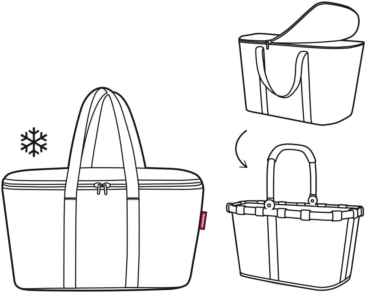 Kühltasche mit Kühlakku, Schwarz