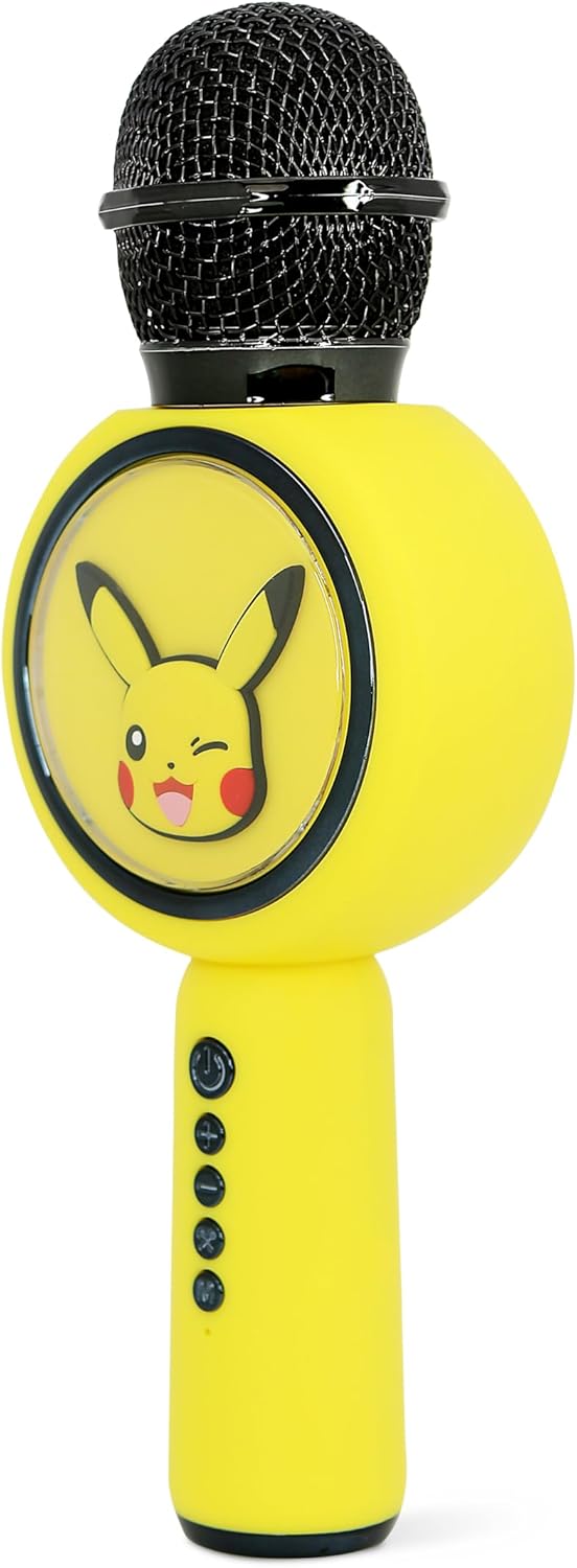 Pikachu Karaoke-Mikrofon mit Lautsprecher und LED