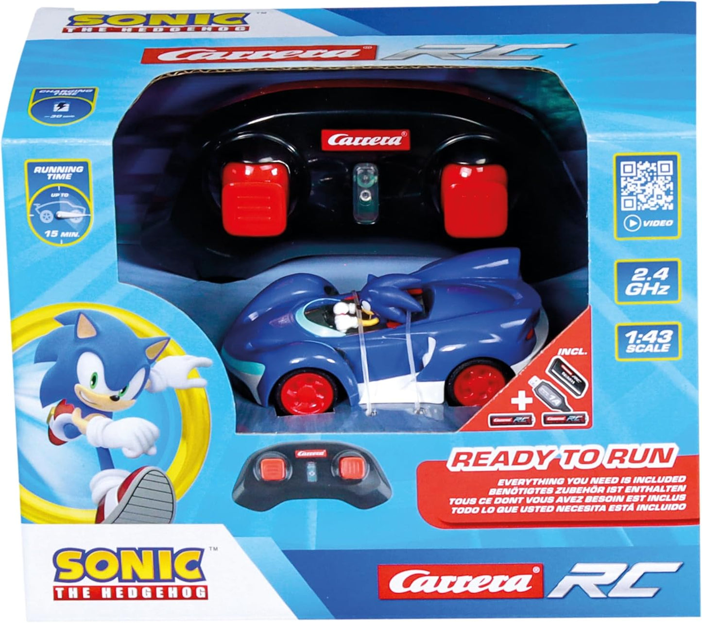 Team Sonic Racing Mini RC, 1:43