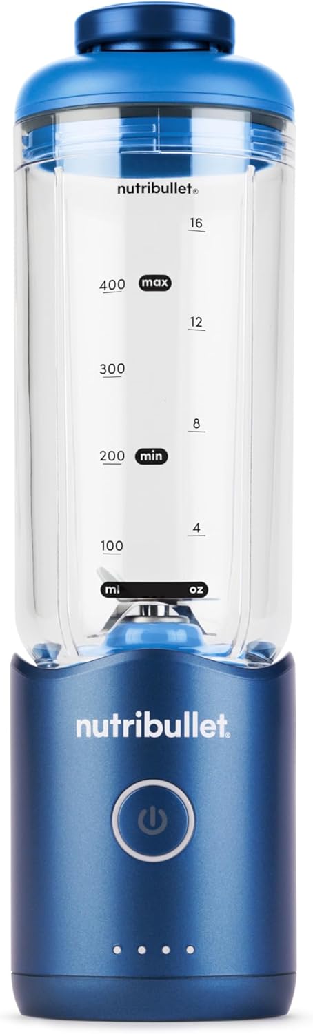 NBP013BL Flex Standmixer, Blau Tragbarer Mixer