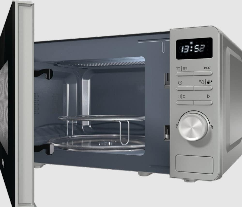 MO 20 A4X - Mikrowelle mit Grillfunktion, Inox - Look ‎20 Liter Mikrowelle mit Grillfunktion