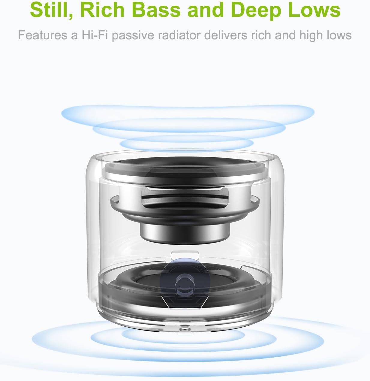 Mini Bluetooth-Lautsprecher, Rot