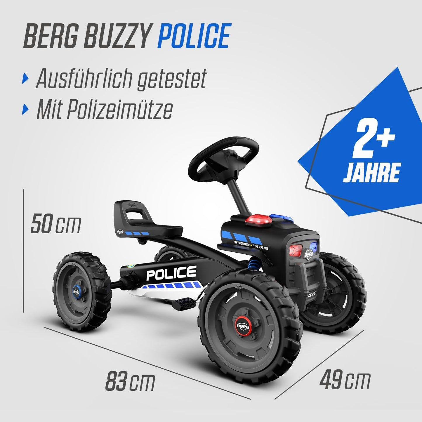 Pedal-Gokart Buzzy Police, Police