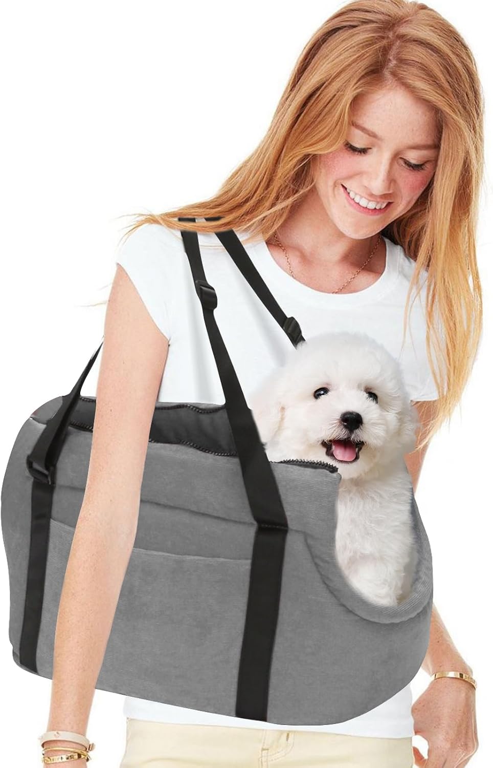 Tragetasche, L 38 x B 22 x H 38 cm / Gray