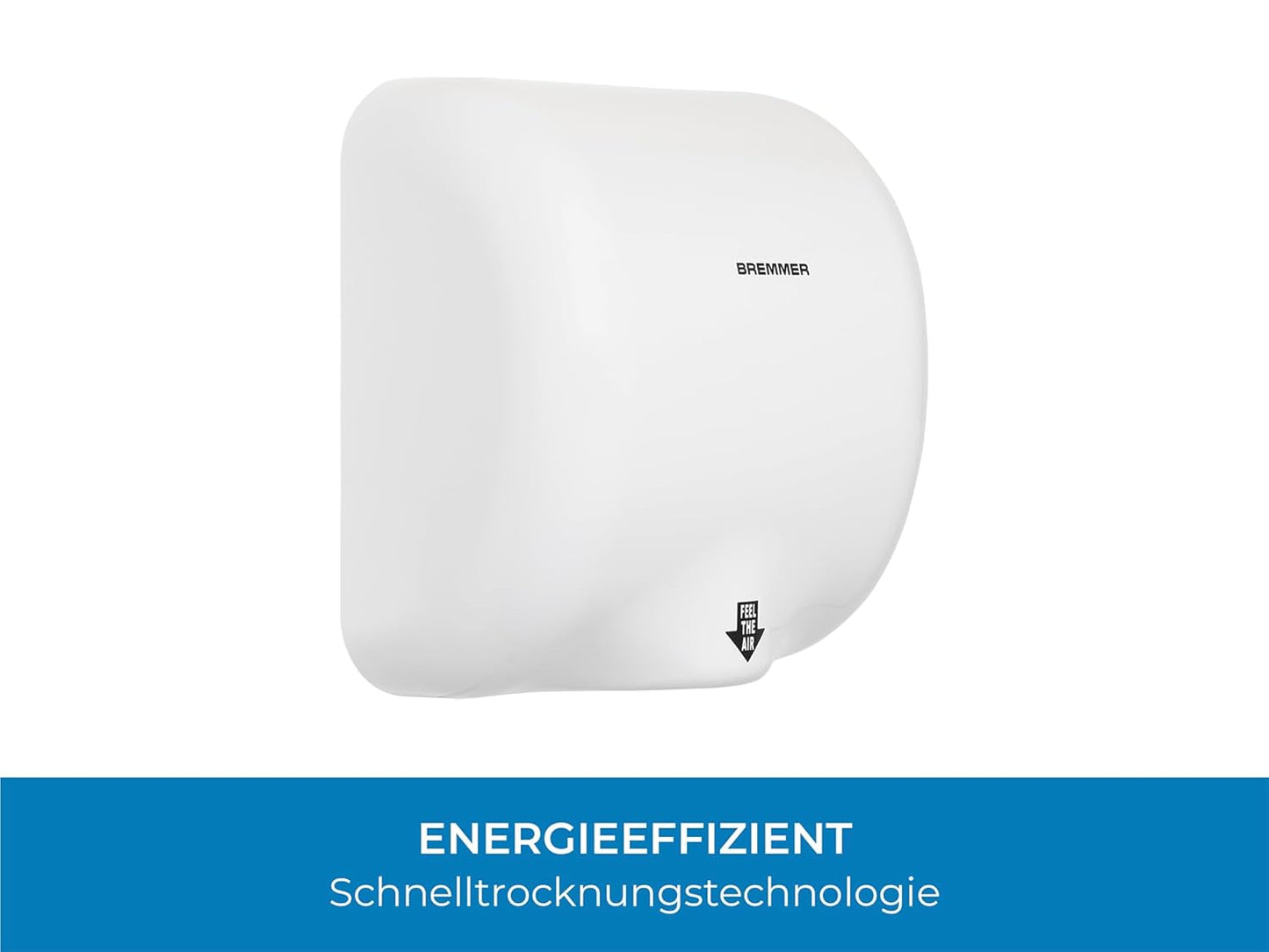Generic Turbo Händetrockner, Weiss