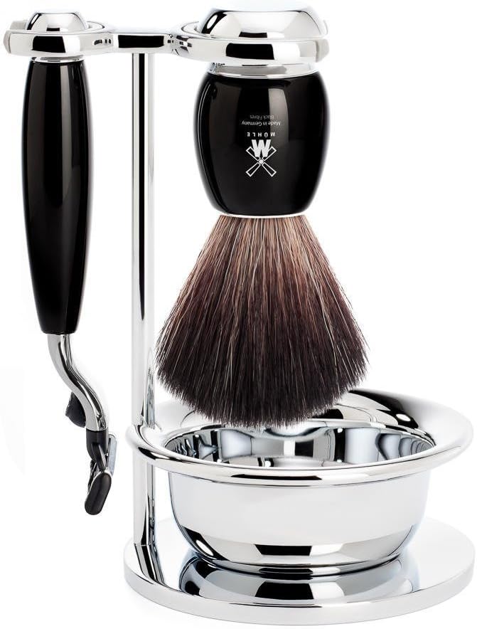 Rasierset mit Schale