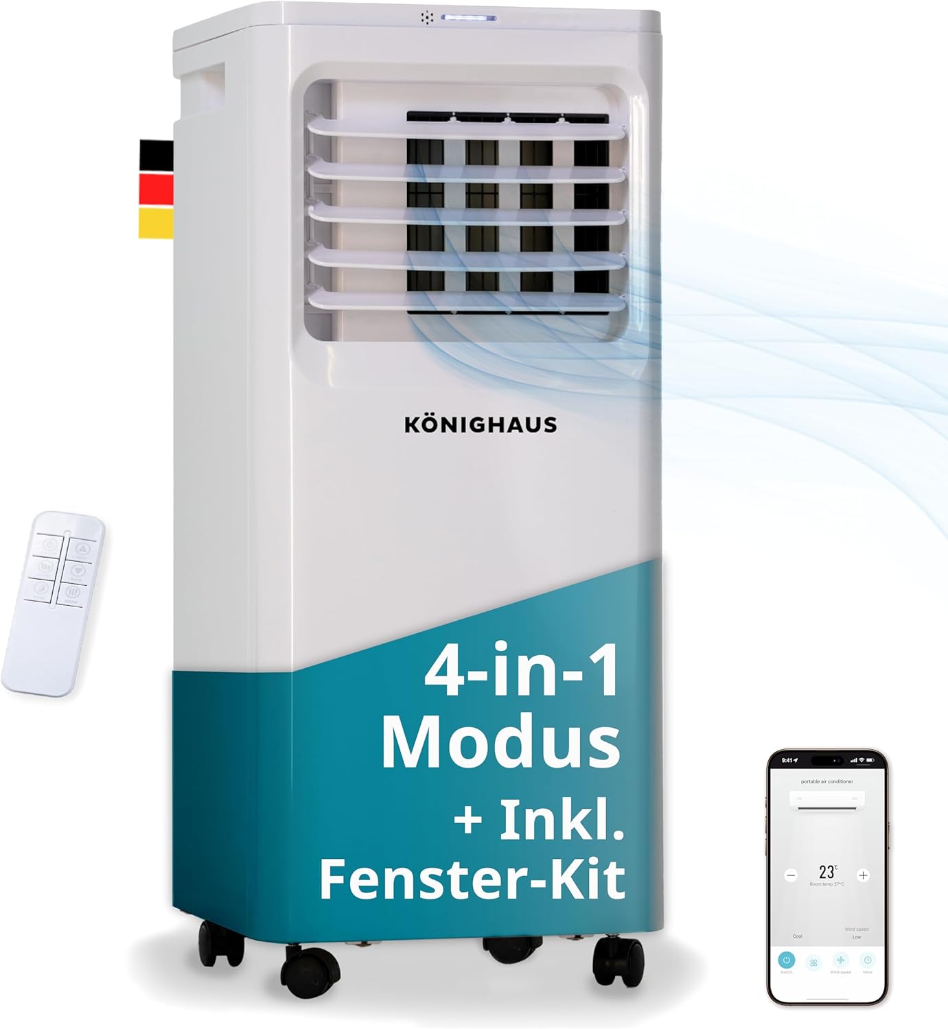 Smarte Mobile Klimaanlage