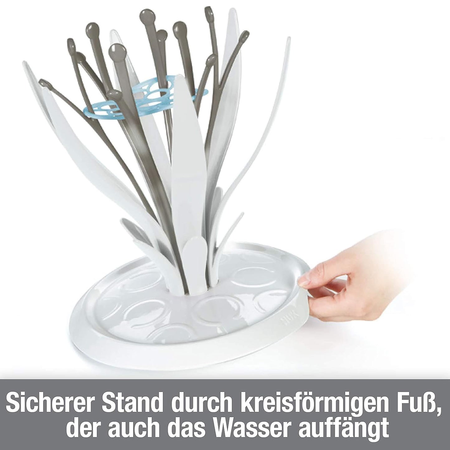 MultiDry Trockenständer für Babyflaschen und Zubehör, Single