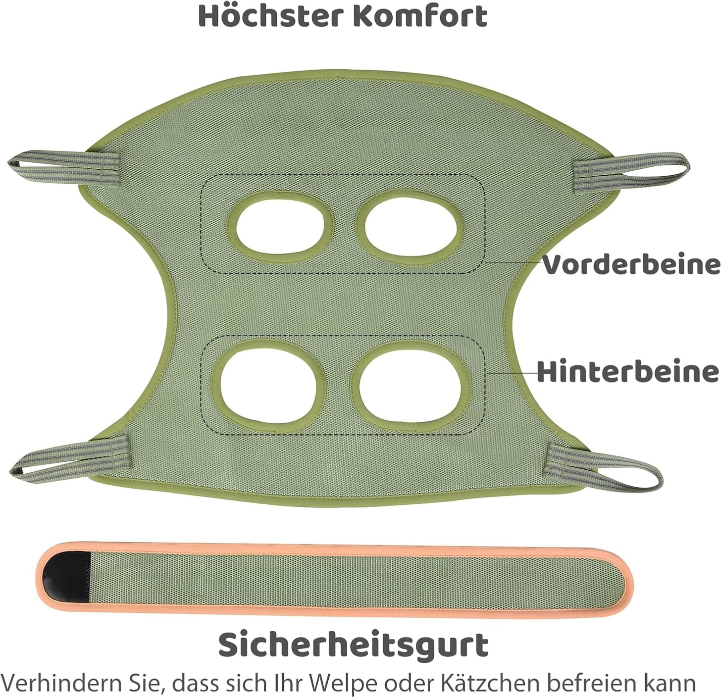 Hängematte für Hunde und Katzen für die Pflege, Unter 4.5kg