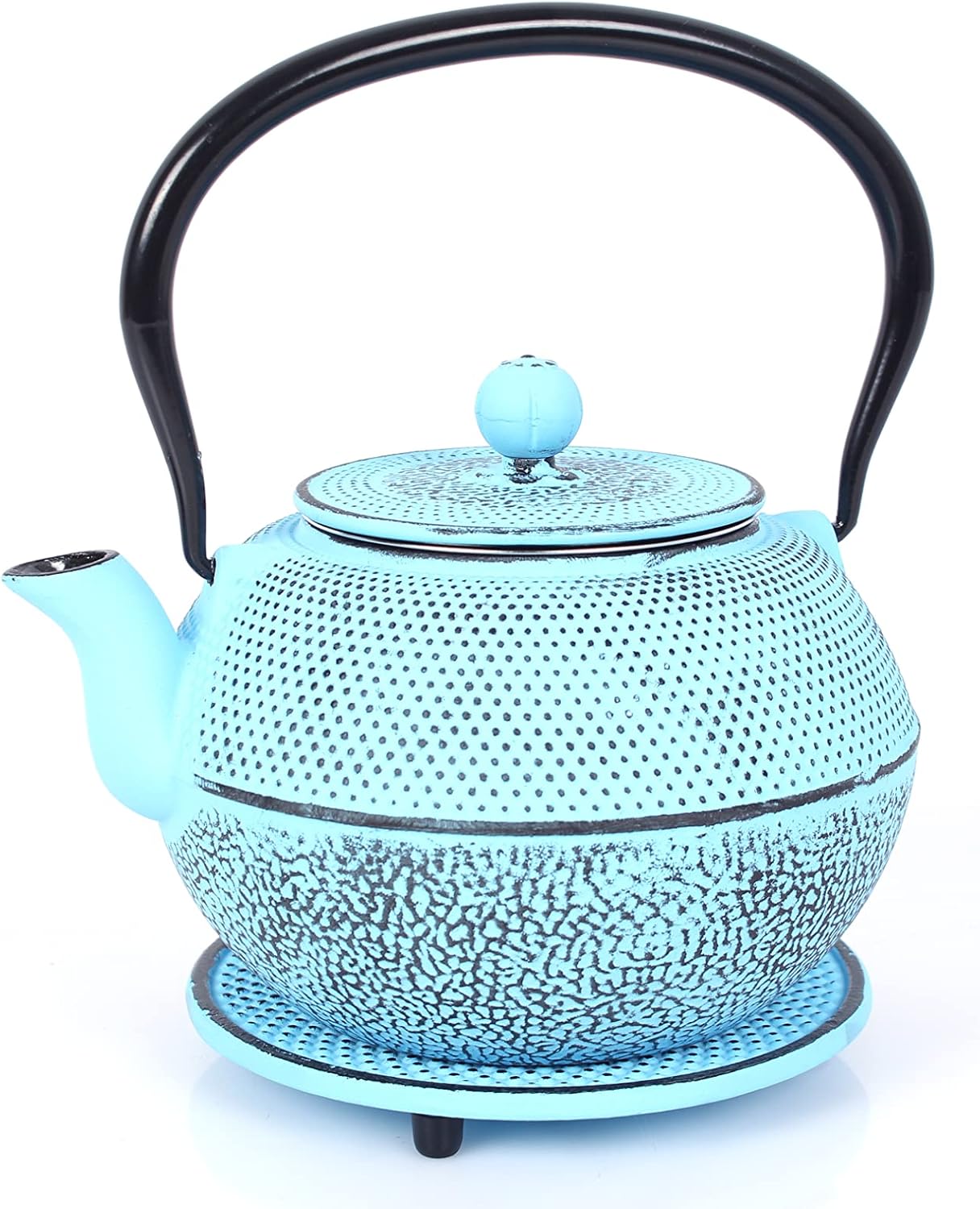 Teeservice mit Tassen und Untersetzer, 1,1 L Hellblau
