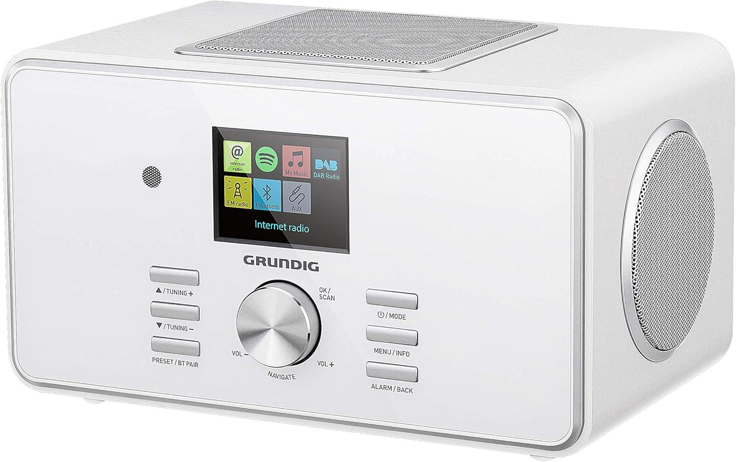 All-In-One DTR 6000 X, Weiss Stereo mit Sub 2.1 / All-in-one Single