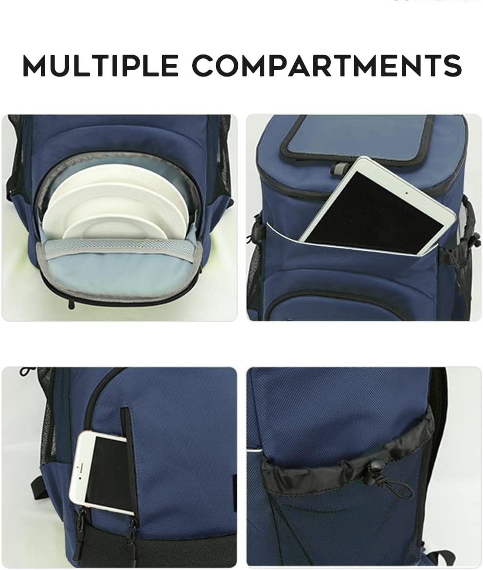 ühlrucksack, Blau