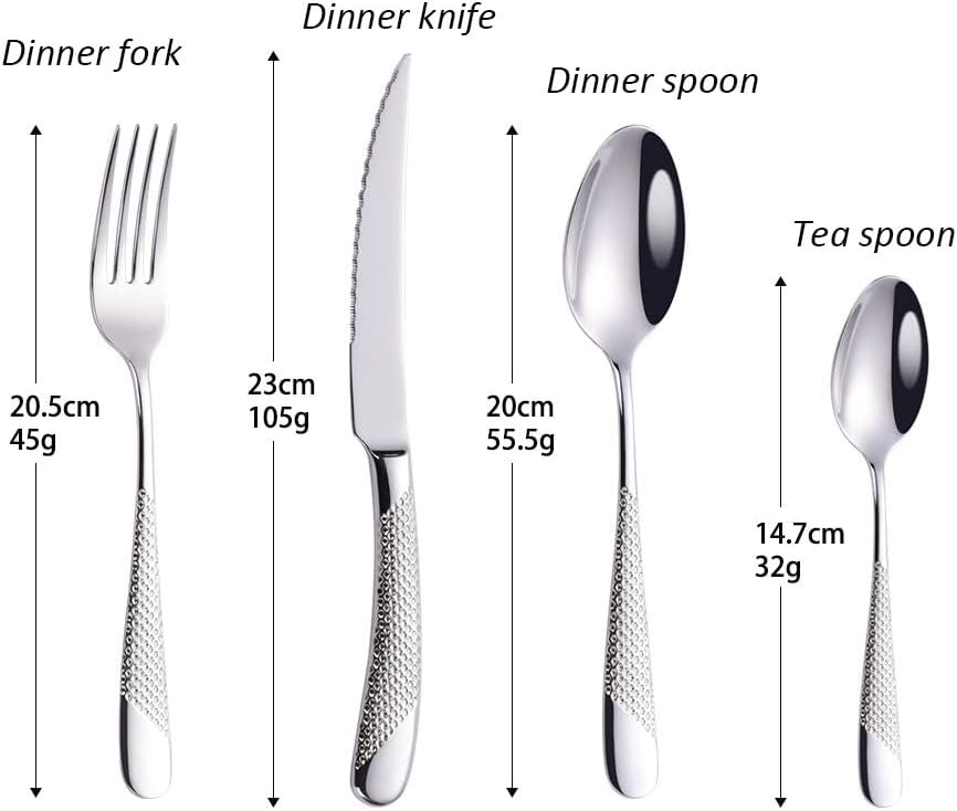 24-teiliges Besteck-Set, 24 Pcs