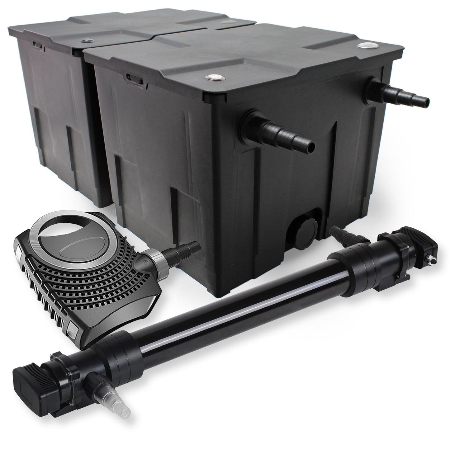 Teichfilter-Komplettset für 60000 L Teiche