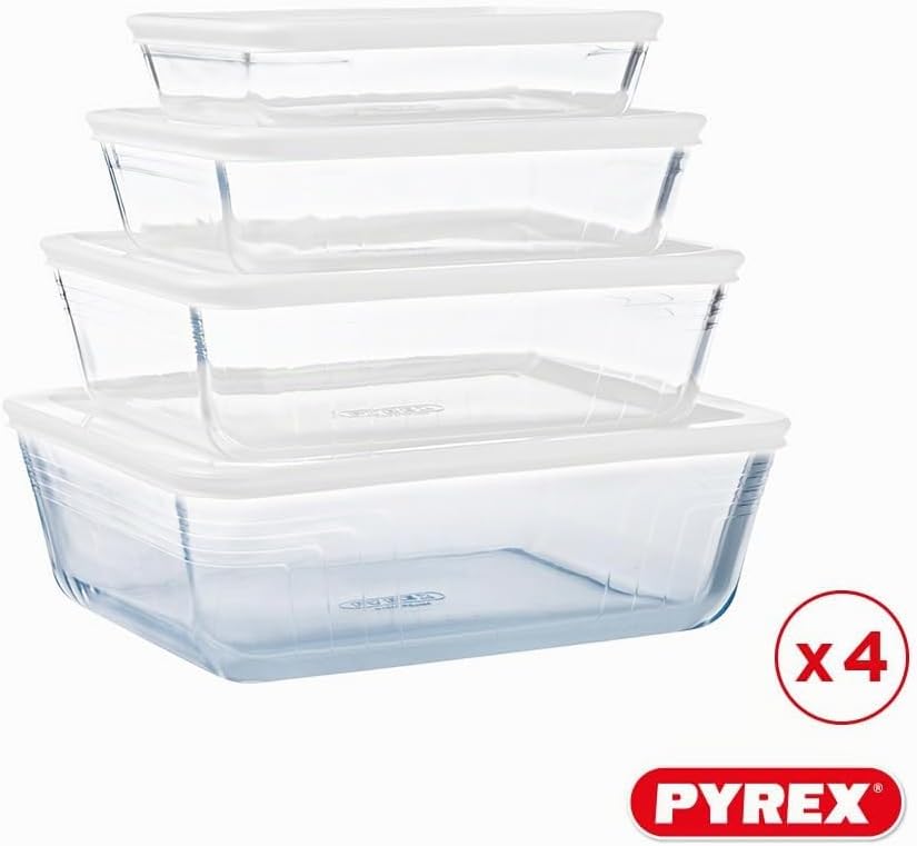 Cook & Freeze Glasformen-Set mit Deckeln