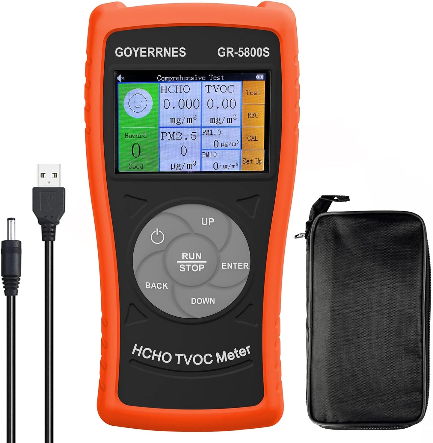 Luftqualitätsmonitor GR-5800S mit Partikelzähler, GR-5800S