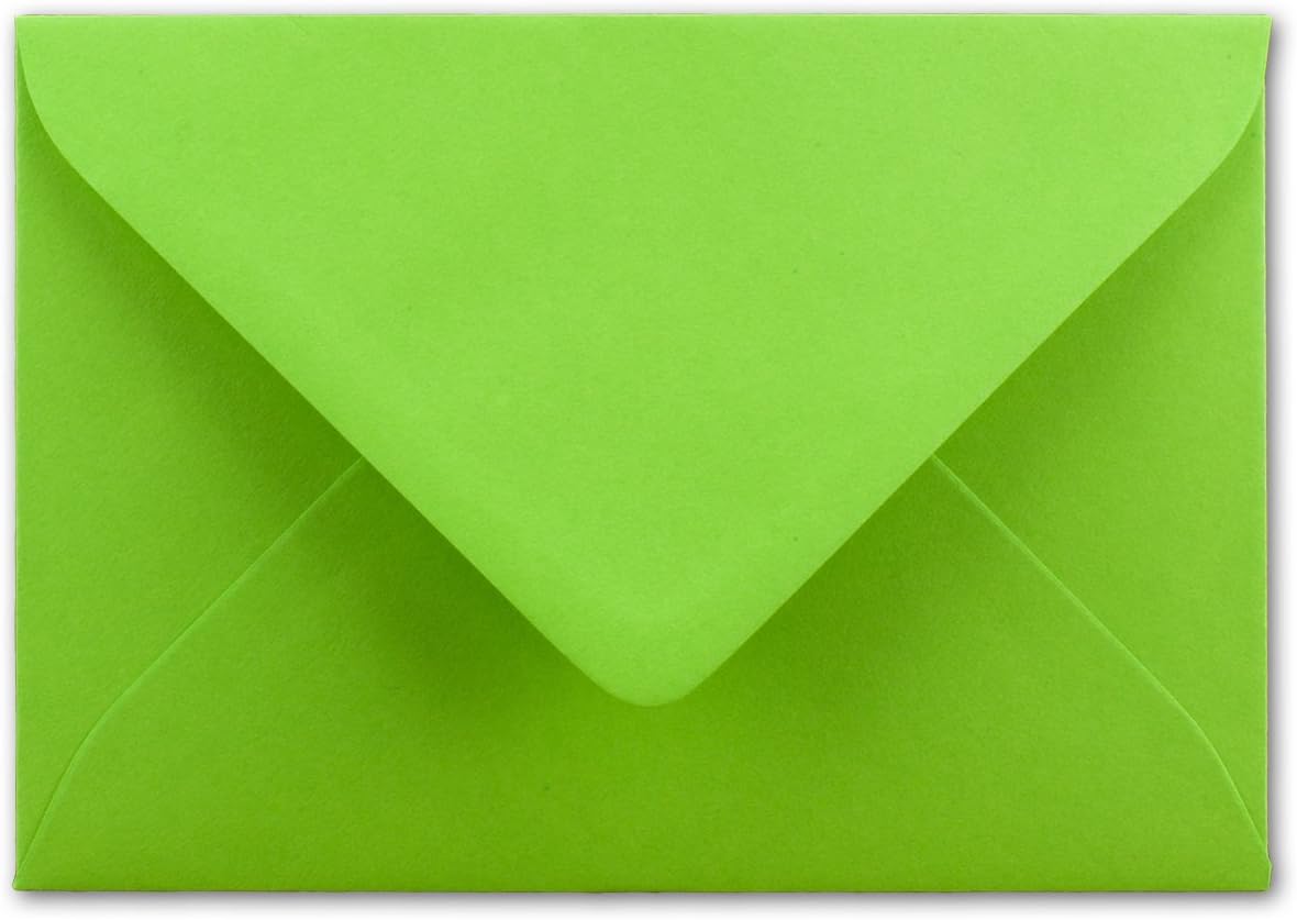 Briefumschläge DIN C6 (200 Stück), 200 Umschläge 24-Hellgrün