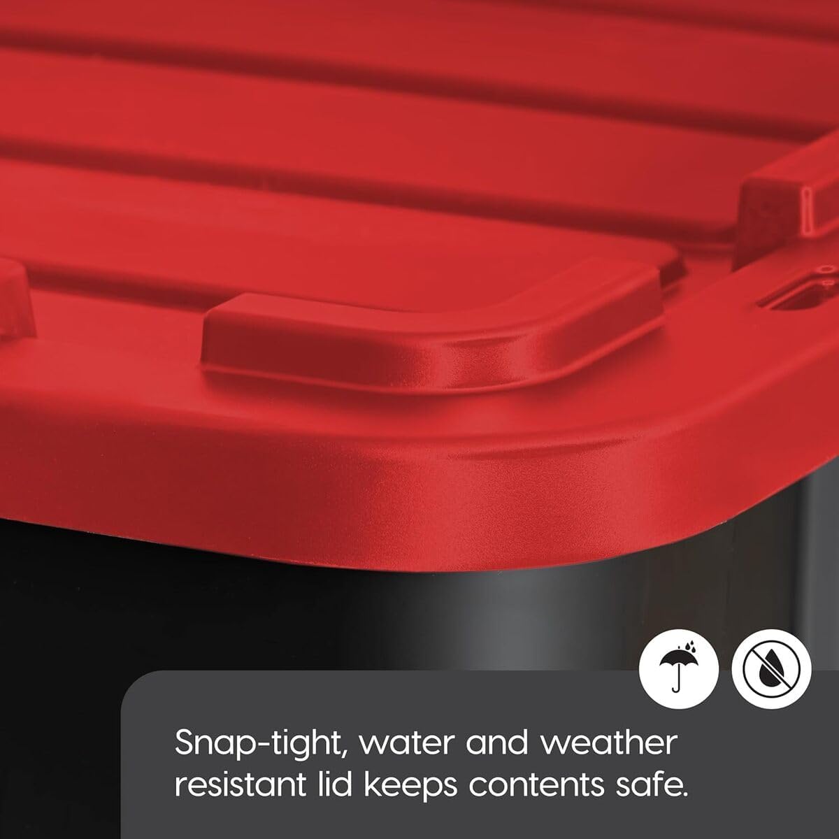 Heavy Duty Organisation Boxen 100L (3er-Set), 100L