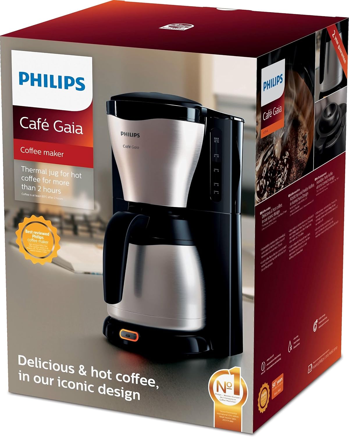 Gaia Kaffeemaschine mit Filter