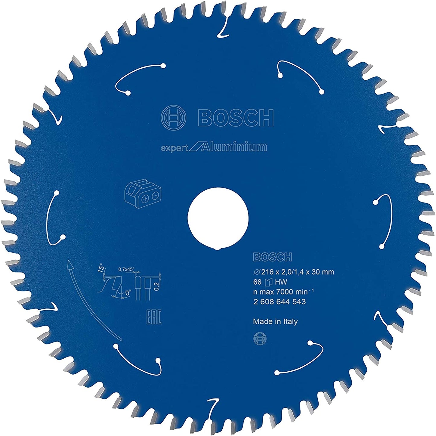 Kreissägeblatt Expert for Aluminium, 216mm, Ø 216 x 2/1,4 x 30 mm