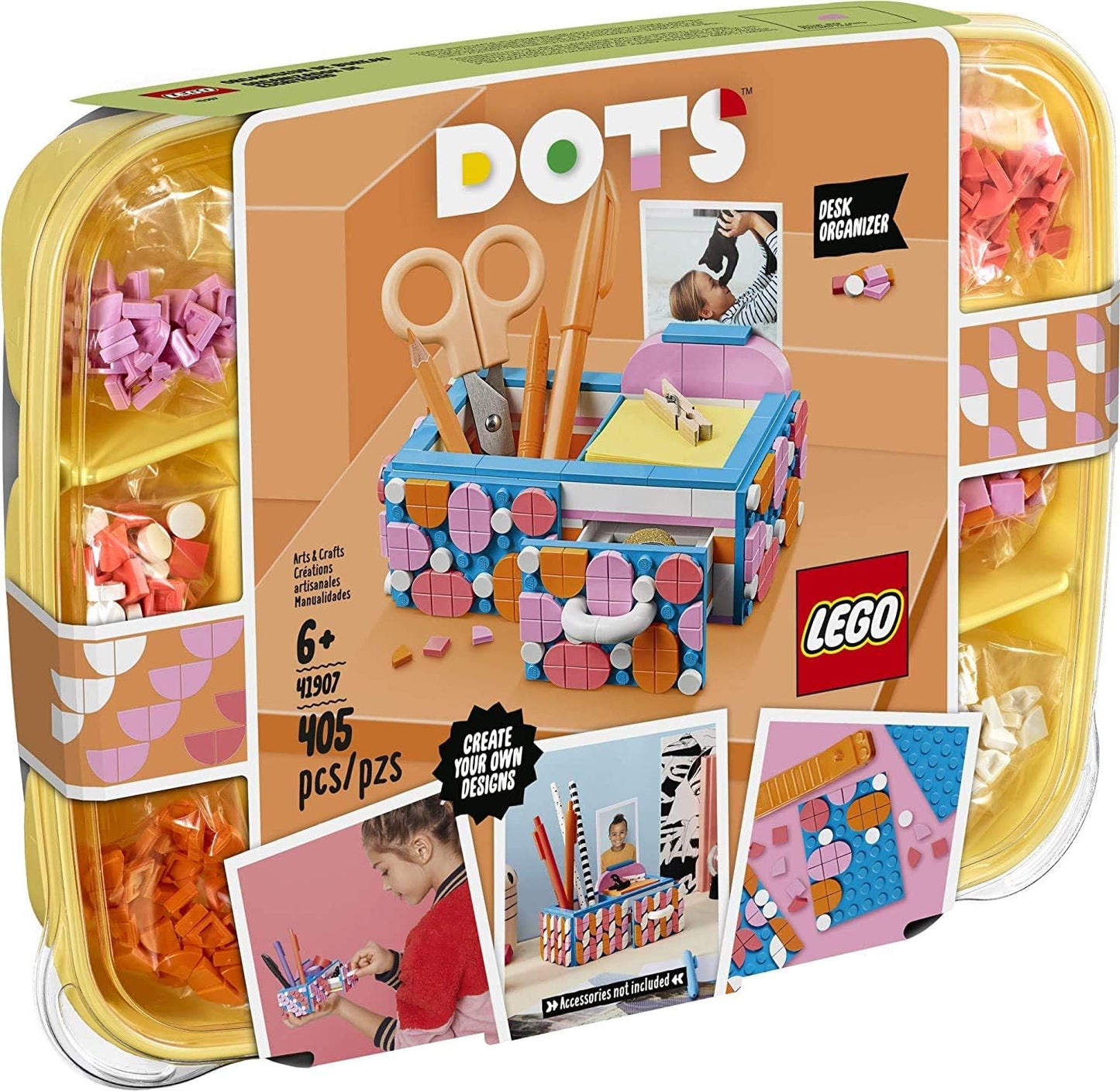 DOTS DIY Schreibtisch-Organizer Bastelset (405 Teile)