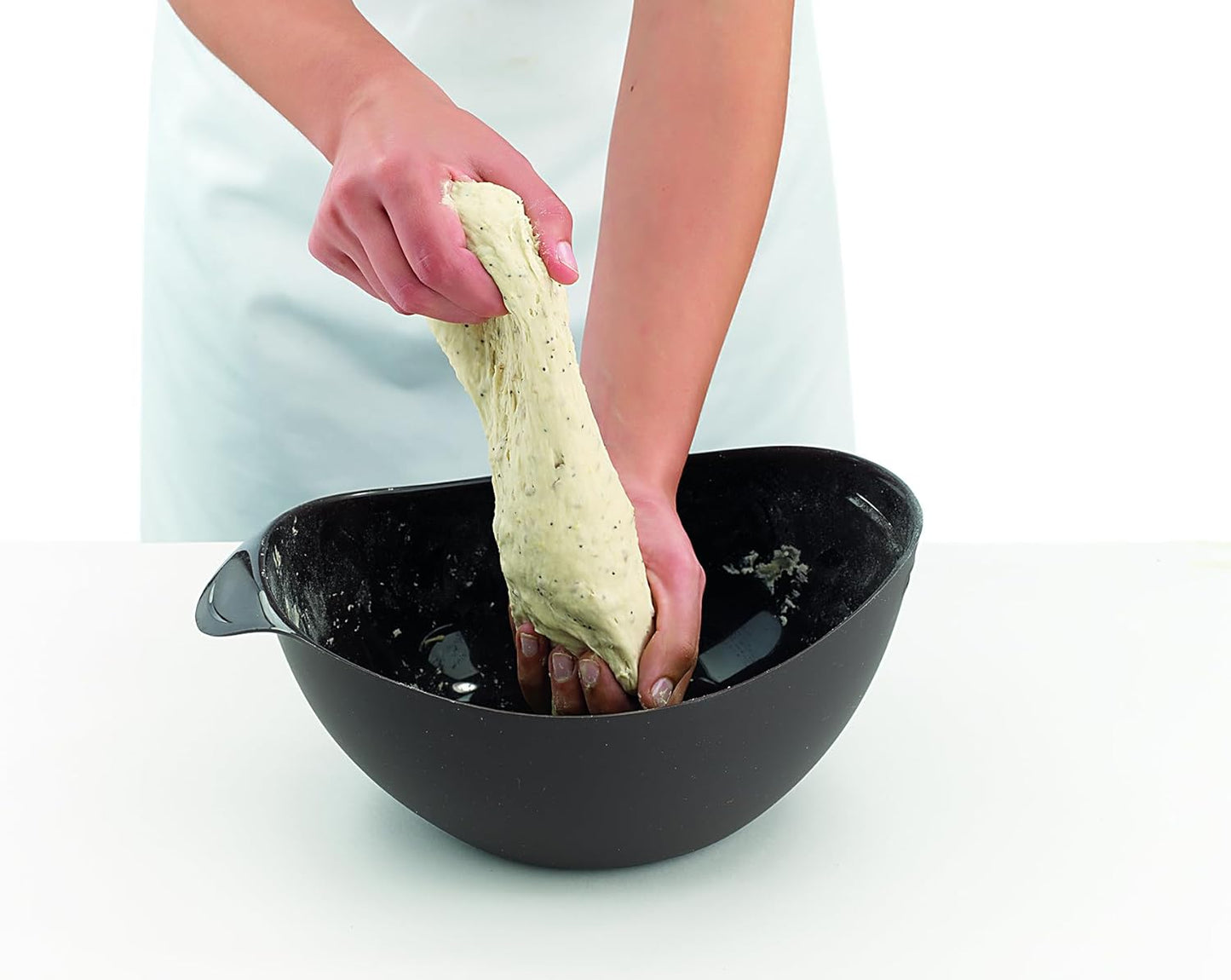 Brotbackschale mit Spachtel, Set Brotbackschale + Löffel