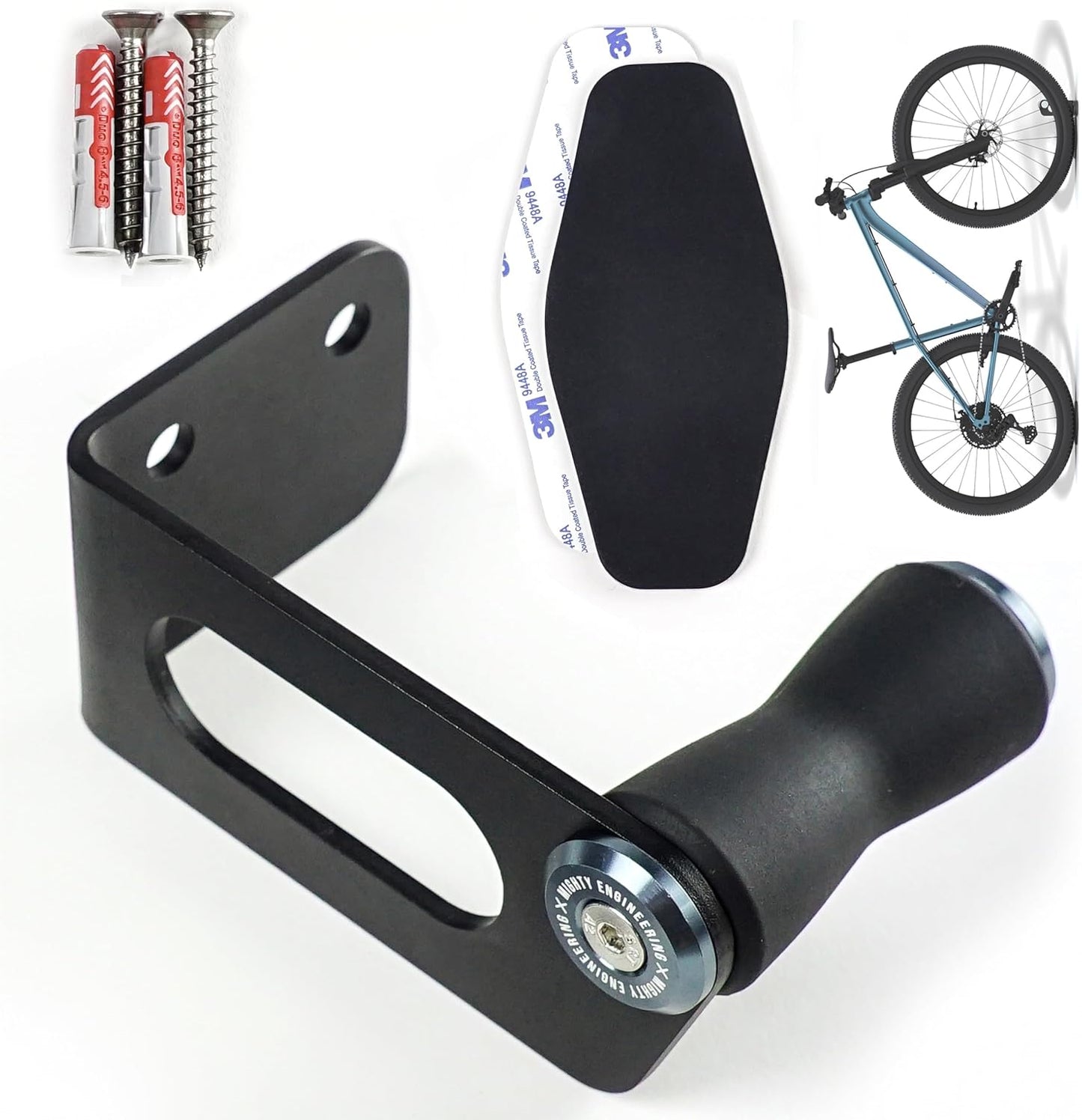 Fahrrad Wandhalterung Vertikal für Rennrad & MTB