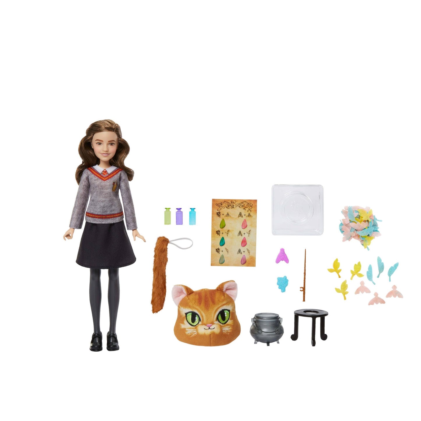 Hermine Granger Spielset mit Vielsaft-Trank, Braun - Hermione Playset