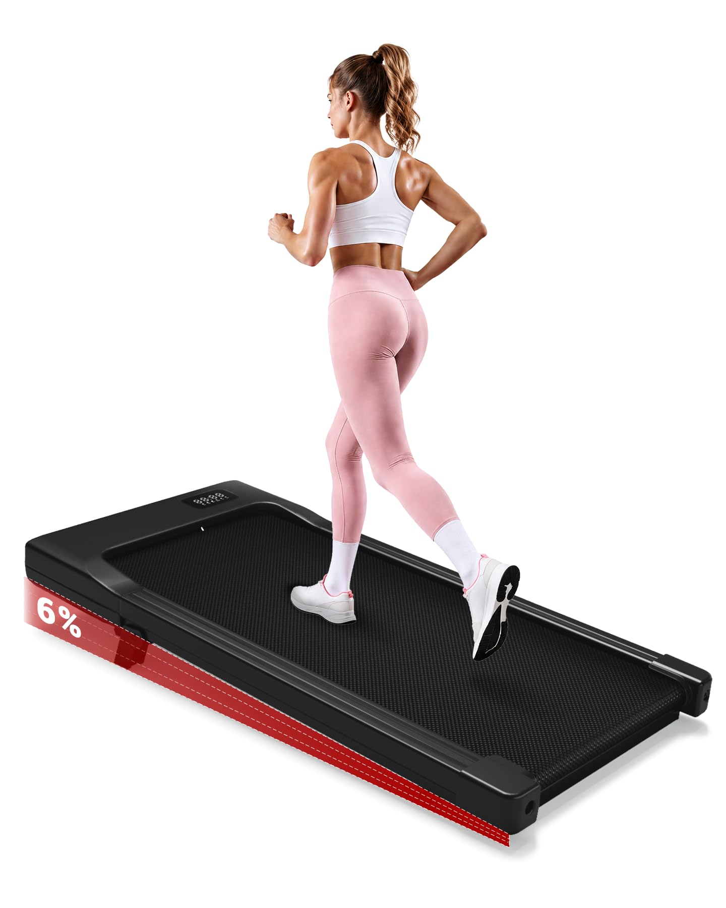 Walking Pad mit Steigung