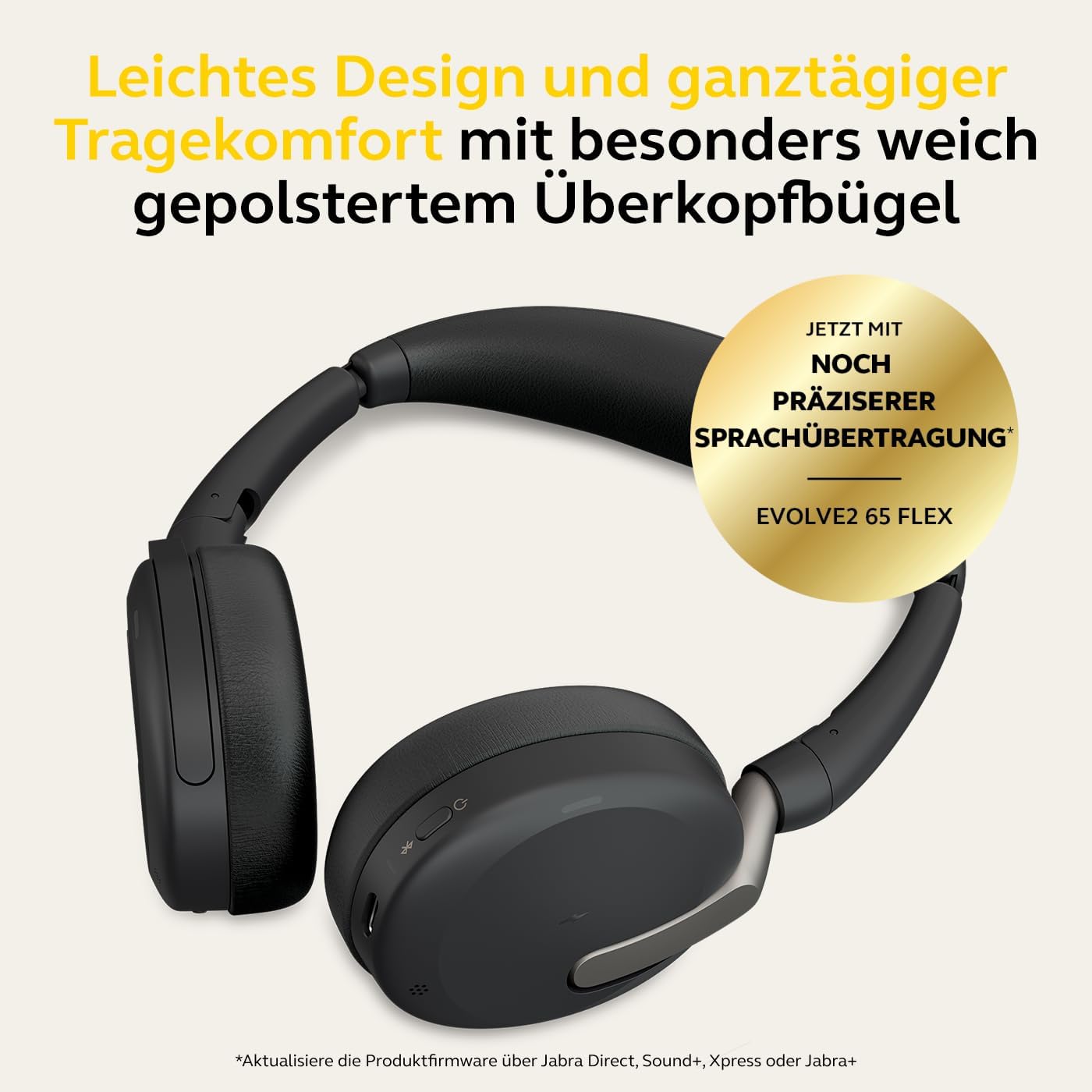 Evolve2 65 Flex, Kein kabelloses Ladegerät USB-A Adapter - Kein kabellosem Ladegerät Optimiert für Microsoft Teams